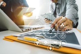 iPad mit Grafik iPad mit Grafik